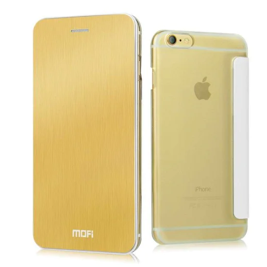 Mofi Aluminium alloy series Apple iPhone 6 / 6S - Золотой - алюминиевый чехол накладка / крышка из твёрдого пластика (бампер, slim case cover, bumper) Mofi Aluminium alloy series Apple iPhone 6 / 6S - Золотой - алюминиевый чехол накладка / крышка из твёрдого пластика (бампер, slim case cover, bumper)