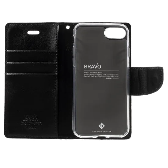 Mercury Bravo Flip Case priekš Xiaomi Redmi Note 5A Prime - Melns - sāniski atverams maciņš ar stendu (ādas grāmatveida maks, leather book wallet cover stand) Mercury Bravo Flip Case priekš Xiaomi Redmi Note 5A Prime - Melns - sāniski atverams maciņš ar stendu (ādas grāmatveida maks, leather book wallet cover stand)