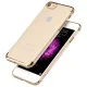 USAMS Kingsir Series Plated Hard PC Cover priekš Apple iPhone 7 / 8 / SE2 (2020) / SE3 (2022) - Zelts - plastikāta aizmugures apvalks / bampers-vāciņš USAMS Kingsir Series Plated Hard PC Cover priekš Apple iPhone 7 / 8 / SE2 (2020) / SE3 (2022) - Zelts - plastikāta aizmugures apvalks / bampers-vāciņš