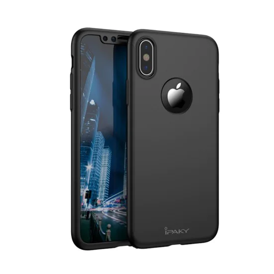 IPAKY Full Protection Hard Plastic Case для Apple iPhone X / XS - Черный - пластиковая накладка / бампер (крышка чехол, PU back cover, bumper shell) IPAKY Full Protection Hard Plastic Case для Apple iPhone X / XS - Черный - пластиковая накладка / бампер (крышка чехол, PU back cover, bumper shell)