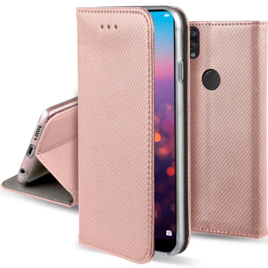 Smart Magnet Book Case priekš Huawei P9 Lite 2017 / P8 Lite 2017 / Honor 8 Lite - Rozā Zelts - sāniski atverams maciņš ar stendu (ādas maks, grāmatiņa, leather book wallet case cover stand) Smart Magnet Book Case priekš Huawei P9 Lite 2017 / P8 Lite 2017 / Honor 8 Lite - Rozā Zelts - sāniski atverams maciņš ar stendu (ādas maks, grāmatiņa, leather book wallet case cover stand)