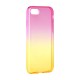 Forcell Ombre Case для Huawei Y7 (2017) - Розово / Золотой - силиконовая накладка / бампер (крышка чехол, ultra slim TPU silicone case cover, bumper)