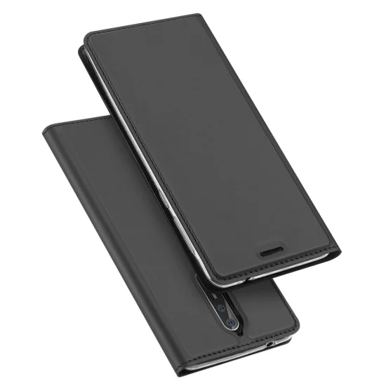 Dux Ducis Skin Pro series для Nokia 2 - Тёмно Серый - чехол-книжка с магнитом и стендом / подставкой (кожаный чехол-книжка, leather book wallet case cover stand) Dux Ducis Skin Pro series для Nokia 2 - Тёмно Серый - чехол-книжка с магнитом и стендом / подставкой (кожаный чехол-книжка, leather book wallet case cover stand)