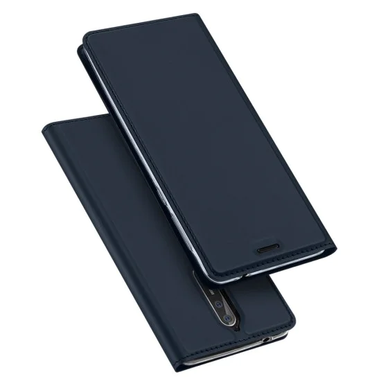 Dux Ducis Skin Pro series для Nokia 2 - Тёмно Синий - чехол-книжка с магнитом и стендом / подставкой (кожаный чехол-книжка, leather book wallet case cover stand) Dux Ducis Skin Pro series для Nokia 2 - Тёмно Синий - чехол-книжка с магнитом и стендом / подставкой (кожаный чехол-книжка, leather book wallet case cover stand)