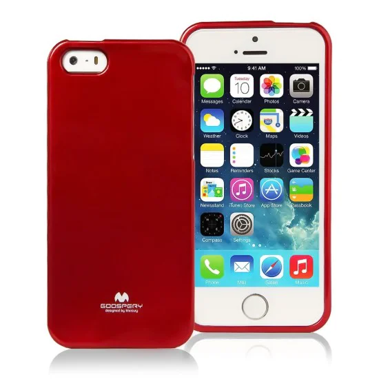 Mercury Jelly Case с блеском для Xiaomi Mi A1 - Красный - силиконовый чехол-накладка (тонкий бампер крышка-обложка, slim TPU silicone case cover, bumper) Mercury Jelly Case с блеском для Xiaomi Mi A1 - Красный - силиконовый чехол-накладка (тонкий бампер крышка-обложка, slim TPU silicone case cover, bumper)