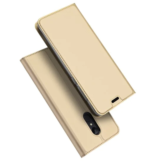 Dux Ducis Skin Pro series для Xiaomi Redmi 5 - Золотистый - чехол-книжка с магнитом и стендом / подставкой (кожаный чехол-книжка, leather book wallet case cover stand) Dux Ducis Skin Pro series для Xiaomi Redmi 5 - Золотистый - чехол-книжка с магнитом и стендом / подставкой (кожаный чехол-книжка, leather book wallet case cover stand)