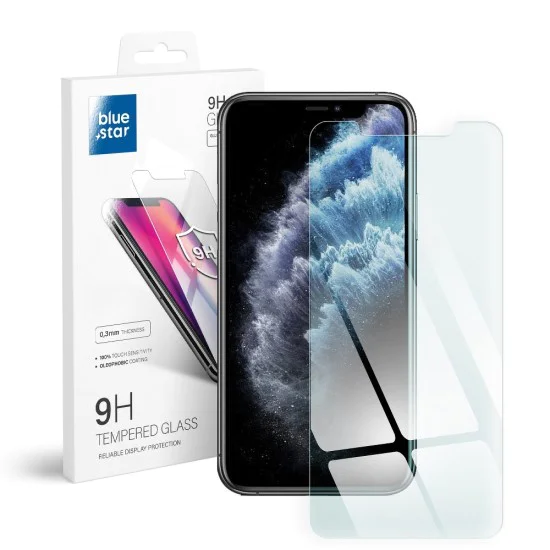 BlueStar Tempered Glass screen protector для Apple iPhone 11 Pro Max / XS Max - Защитное стекло / Бронированое / Закалённое антиударное BlueStar Tempered Glass screen protector для Apple iPhone 11 Pro Max / XS Max - Защитное стекло / Бронированое / Закалённое антиударное