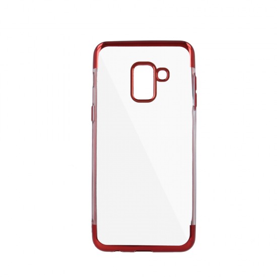 Plating Soft TPU Back Case для Xiaomi Redmi Note 5A - Красный - силиконовая накладка / бампер (крышка чехол, shell cover, bumper)