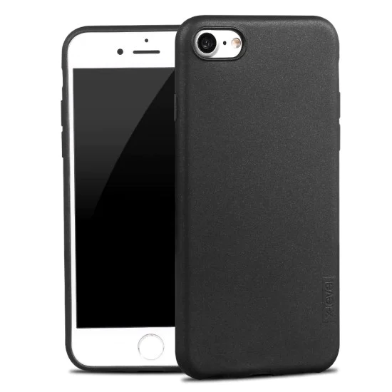 X-Level Guardian Series Frosted TPU Case priekš Apple iPhone 7 / 8 / SE2 (2020) / SE3 (2022) - Melns - matēts silikona aizmugures apvalks / bampers-vāciņš X-Level Guardian Series Frosted TPU Case priekš Apple iPhone 7 / 8 / SE2 (2020) / SE3 (2022) - Melns - matēts silikona aizmugures apvalks / bampers-vāciņš