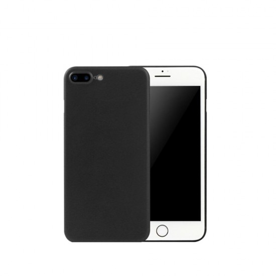 NXE Matte TPU Mobile Phone Protective Back Case для Apple iPhone 7 Plus / 8 Plus - Чёрный - матовая силиконовая накладка / бампер (крышка чехол, slim TPU silicone cover shell, bumper)