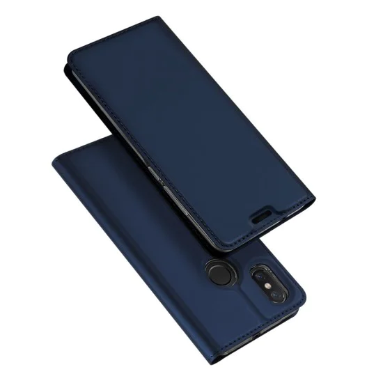 Dux Ducis Skin Pro series для Xiaomi Mi 8 - Синий - чехол-книжка с магнитом и стендом / подставкой (кожаный чехол-книжка, leather book wallet case cover stand) Dux Ducis Skin Pro series для Xiaomi Mi 8 - Синий - чехол-книжка с магнитом и стендом / подставкой (кожаный чехол-книжка, leather book wallet case cover stand)