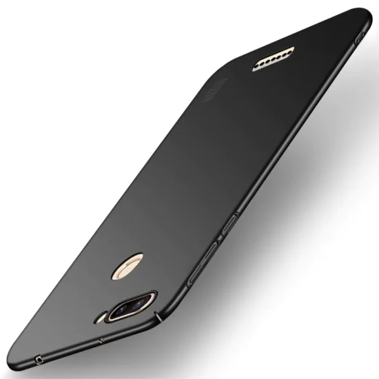 MOFI Shield Slim Plastic Phone Casing priekš Xiaomi Redmi 6 - Melns - matēts plastikas aizmugures apvalks (bampers, vāciņš, slim silicone cover shell, bumper) MOFI Shield Slim Plastic Phone Casing priekš Xiaomi Redmi 6 - Melns - matēts plastikas aizmugures apvalks (bampers, vāciņš, slim silicone cover shell, bumper)