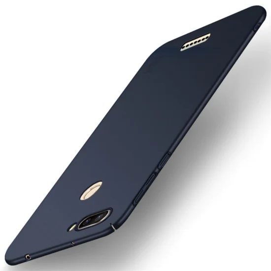 MOFI Shield Slim Plastic Phone Casing priekš Xiaomi Redmi 6 - Zils - matēts plastikas aizmugures apvalks (bampers, vāciņš, slim silicone cover shell, bumper) MOFI Shield Slim Plastic Phone Casing priekš Xiaomi Redmi 6 - Zils - matēts plastikas aizmugures apvalks (bampers, vāciņš, slim silicone cover shell, bumper)