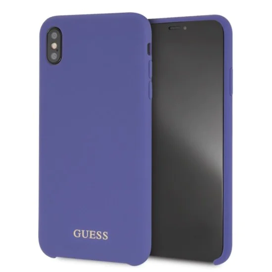Guess Silicone series GUHCI65LSGLUV для Apple iPhone XS Max - Фиолетовый - силиконовый чехол-накладка (тонкий бампер крышка-обложка, slim TPU case cover, bumper) Guess Silicone series GUHCI65LSGLUV для Apple iPhone XS Max - Фиолетовый - силиконовый чехол-накладка (тонкий бампер крышка-обложка, slim TPU case cover, bumper)