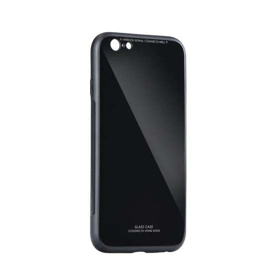 Forcell Glass Back Case priekš Samsung Galaxy A7 (2018) A750 - Melns - plastikas aizmugures apvalks ar aizsardzības stiklu (bampers, vāciņš, PU back cover, bumper shell) Forcell Glass Back Case priekš Samsung Galaxy A7 (2018) A750 - Melns - plastikas aizmugures apvalks ar aizsardzības stiklu (bampers, vāciņš, PU back cover, bumper shell)