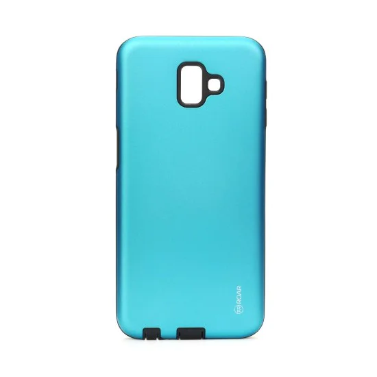 RoarKorea Rico Armor Back Case для Samsung Galaxy J6 Plus (2018) J610 - Голубой - противоударная силиконовая накладка / бампер (крышка чехол, shell cover, bumper) RoarKorea Rico Armor Back Case для Samsung Galaxy J6 Plus (2018) J610 - Голубой - противоударная силиконовая накладка / бампер (крышка чехол, shell cover, bumper)
