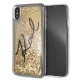 Karl Lagerfeld Glitter Liquid Stars Signature series KLHCI65TRKSIGGO для Apple iPhone XS Max - Золотистый - пластиковая накладка / бампер (крышка чехол, TPU back cover, bumper shell) Karl Lagerfeld Glitter Liquid Stars Signature series KLHCI65TRKSIGGO для Apple iPhone XS Max - Золотистый - пластиковая накладка / бампер (крышка чехол, TPU back cover, bumper shell)