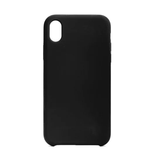 Forcell Silicone Case (Microfiber Soft Touch) для Apple iPhone XR - Чёрный - матовая силиконовая накладка / бампер (крышка чехол, slim TPU silicone cover shell, bumper) Forcell Silicone Case (Microfiber Soft Touch) для Apple iPhone XR - Чёрный - матовая силиконовая накладка / бампер (крышка чехол, slim TPU silicone cover shell, bumper)