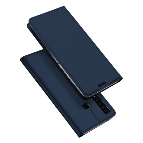 Dux Ducis Skin Pro series для Samsung Galaxy A9 (2018) A920 - Тёмно Синий - чехол-книжка с магнитом и стендом / подставкой (кожаный чехол-книжка, leather book wallet case cover stand) Dux Ducis Skin Pro series для Samsung Galaxy A9 (2018) A920 - Тёмно Синий - чехол-книжка с магнитом и стендом / подставкой (кожаный чехол-книжка, leather book wallet case cover stand)