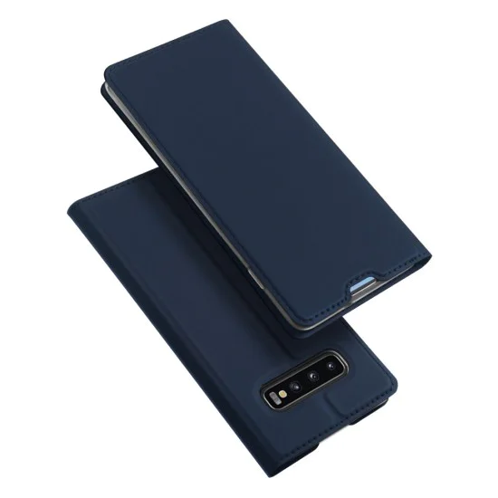 Dux Ducis Skin Pro series для Samsung Galaxy S10 Plus G975 - Тёмно Синий - чехол-книжка с магнитом и стендом / подставкой (кожаный чехол-книжка, leather book wallet case cover stand) Dux Ducis Skin Pro series для Samsung Galaxy S10 Plus G975 - Тёмно Синий - чехол-книжка с магнитом и стендом / подставкой (кожаный чехол-книжка, leather book wallet case cover stand)