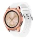 20mm Twill Texture Silicone Watchband Strap - Balts - silikona siksniņas (jostas) priekš pulksteņiem 20mm Twill Texture Silicone Watchband Strap - Balts - silikona siksniņas (jostas) priekš pulksteņiem