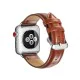 Top Layer Crazy Horse Texture Cowhide Leather Watch Band priekš Apple Watch 38 / 40 / 41 mm - Gaiši Brūns - dabīgas ādas siksniņas (jostas) priekš pulksteņiem Top Layer Crazy Horse Texture Cowhide Leather Watch Band priekš Apple Watch 38 / 40 / 41 mm - Gaiši Brūns - dabīgas ādas siksniņas (jostas) priekš pulksteņiem