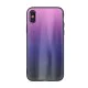 Aurora Glass Back Case для Apple iPhone X / XS - Розовый / Чёрный - накладка / бампер из силикона и стекла (крышка чехол, TPU back cover, bumper shell) Aurora Glass Back Case для Apple iPhone X / XS - Розовый / Чёрный - накладка / бампер из силикона и стекла (крышка чехол, TPU back cover, bumper shell)