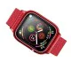 Usams Nylon Sport Mode Wrist Band with PC Case priekš Apple Watch Series 4 / 5 / 6 / SE (40mm) - Sarkans - neilona siksniņas (jostas) ar plastikātu apvalku pulksteņiem Usams Nylon Sport Mode Wrist Band with PC Case priekš Apple Watch Series 4 / 5 / 6 / SE (40mm) - Sarkans - neilona siksniņas (jostas) ar plastikātu apvalku pulksteņiem