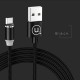 Usams 1M U-Sure Magnet US-SJ294 2.1A USB to Micro USB cable - Чёрный - microUSB кабель / провод для зарядки