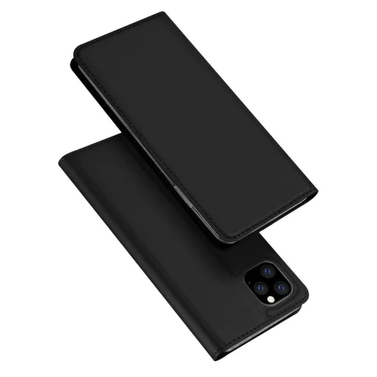 Dux Ducis Skin Pro series для Apple iPhone 11 Pro - Чёрный - чехол-книжка с магнитом и стендом / подставкой (кожаный чехол-книжка, leather book wallet case cover stand) Dux Ducis Skin Pro series для Apple iPhone 11 Pro - Чёрный - чехол-книжка с магнитом и стендом / подставкой (кожаный чехол-книжка, leather book wallet case cover stand)