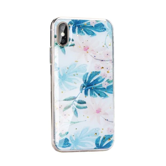 Forcell Marble Back Case для Apple iPhone 11 Pro Max - Цветы в Мраморе - чехол накладка / бампер из эпоксидной смолы Forcell Marble Back Case для Apple iPhone 11 Pro Max - Цветы в Мраморе - чехол накладка / бампер из эпоксидной смолы