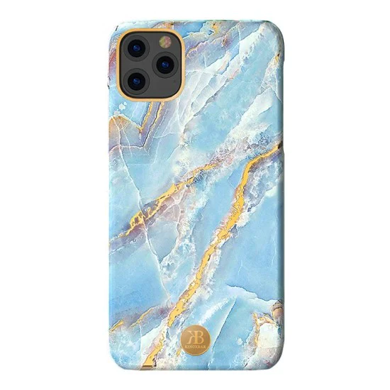 Kingxbar Swarovski Jade Style Stone series для Apple iPhone 11 Pro Max - Синий - пластиковый чехол-накладка / крышка Kingxbar Swarovski Jade Style Stone series для Apple iPhone 11 Pro Max - Синий - пластиковый чехол-накладка / крышка