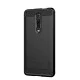 Mofi Carbon Fiber Texture Brushed TPU Back Phone Case priekš Xiaomi Mi 9T / Mi 9T Pro - Melns - triecienizturīgs silikona aizmugures apvalks Mofi Carbon Fiber Texture Brushed TPU Back Phone Case priekš Xiaomi Mi 9T / Mi 9T Pro - Melns - triecienizturīgs silikona aizmugures apvalks