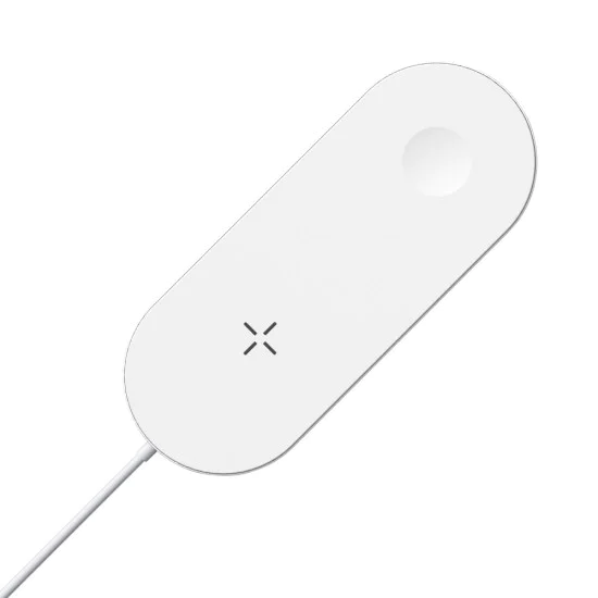 Devia Smart Fast 12W Qi Wireless Charging for Phone and Watch - Balts - Universāls induktīvs bezvadu USB lādētājs paliktnis Devia Smart Fast 12W Qi Wireless Charging for Phone and Watch - Balts - Universāls induktīvs bezvadu USB lādētājs paliktnis