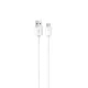 Devia 1M Kintone 2A USB to Micro USB cable (bez iepakojuma) - Balts - microUSB lādēšanas un datu kabelis / vads Devia 1M Kintone 2A USB to Micro USB cable (bez iepakojuma) - Balts - microUSB lādēšanas un datu kabelis / vads