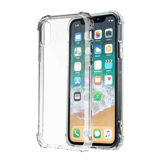 Forever Crystal Back Case priekš Huawei P20 - Caurspīdīgs - triecienizturīgs silikona aizmugures apvalks / bampers Forever Crystal Back Case priekš Huawei P20 - Caurspīdīgs - triecienizturīgs silikona aizmugures apvalks / bampers