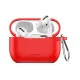 Usams Silicone Case для Apple Airpods Pro BH568AP06 (US-BH568) - Красный - силиконовый чехол для футляра зарядки беспроводных наушников Usams Silicone Case для Apple Airpods Pro BH568AP06 (US-BH568) - Красный - силиконовый чехол для футляра зарядки беспроводных наушников