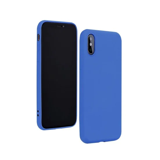 Forcell Silicone Lite Back Case для Xiaomi Redmi Note 8 / Note 8 (2021) - Синий - матовая силиконовая накладка / бампер Forcell Silicone Lite Back Case для Xiaomi Redmi Note 8 / Note 8 (2021) - Синий - матовая силиконовая накладка / бампер