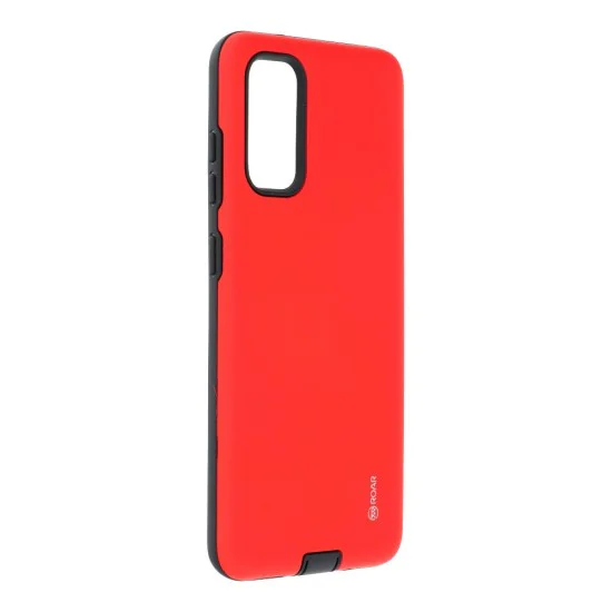 RoarKorea Rico Armor Back Case для Samsung Galaxy S20 Plus 5G G986 - Красный - противоударная силиконовая накладка / бампер (крышка чехол, shell cover, bumper) RoarKorea Rico Armor Back Case для Samsung Galaxy S20 Plus 5G G986 - Красный - противоударная силиконовая накладка / бампер (крышка чехол, shell cover, bumper)