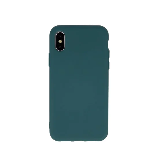 OEM Silicone Back Case (Microfiber Soft Touch) для Samsung Galaxy A20e A202 - Тёмно Зелёный - матовая силиконовая накладка / бампер OEM Silicone Back Case (Microfiber Soft Touch) для Samsung Galaxy A20e A202 - Тёмно Зелёный - матовая силиконовая накладка / бампер