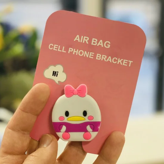 Phone Socket Cute Popping Up Finger Grip Mount - Silicone_8 - Universālais turētājs telefonam Phone Socket Cute Popping Up Finger Grip Mount - Silicone_8 - Universālais turētājs telefonam