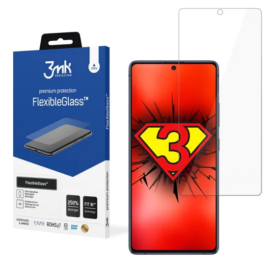 3MK FlexibleGlass Hybrid Tempered Glass protector для Samsung Galaxy S10 Lite G770 - гибридное защитное стекло / антиударная плёнка 3MK FlexibleGlass Hybrid Tempered Glass protector для Samsung Galaxy S10 Lite G770 - гибридное защитное стекло / антиударная плёнка