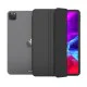 Tri-fold Stand PU Smart Auto Wake/Sleep Leather Case priekš Apple iPad Pro 11 (2020 / 2021) - Melns - sāniski atverams maciņš ar stendu Tri-fold Stand PU Smart Auto Wake/Sleep Leather Case priekš Apple iPad Pro 11 (2020 / 2021) - Melns - sāniski atverams maciņš ar stendu