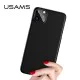 Usams Back Case Gentle series priekš Apple iPhone 11 Pro Max - Melns - matēts plastikas aizmugures apvalks / vāciņš Usams Back Case Gentle series priekš Apple iPhone 11 Pro Max - Melns - matēts plastikas aizmugures apvalks / vāciņš