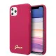 Guess Silicone Vintage Gold Logo series GUHCN58LSLMGRE priekš Apple iPhone 11 Pro - Sārts - silikona aizmugures apvalks (bampers, vāciņš, slim TPU case cover, bumper) Guess Silicone Vintage Gold Logo series GUHCN58LSLMGRE priekš Apple iPhone 11 Pro - Sārts - silikona aizmugures apvalks (bampers, vāciņš, slim TPU case cover, bumper)