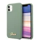 Guess Silicone Vintage Gold Logo series GUHCN61LSLMGKA для Apple iPhone 11 - Тёмно Зелёный - силиконовый чехол-накладка (тонкий бампер крышка-обложка, slim TPU case cover, bumper) Guess Silicone Vintage Gold Logo series GUHCN61LSLMGKA для Apple iPhone 11 - Тёмно Зелёный - силиконовый чехол-накладка (тонкий бампер крышка-обложка, slim TPU case cover, bumper)