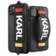 Karl Lagerfeld Strap Kryt Pro series Back Case KLHCN61HDAWBK priekš Apple iPhone 11 - Melns - mākslīgās ādas aizmugures apvalks / maciņš Karl Lagerfeld Strap Kryt Pro series Back Case KLHCN61HDAWBK priekš Apple iPhone 11 - Melns - mākslīgās ādas aizmugures apvalks / maciņš