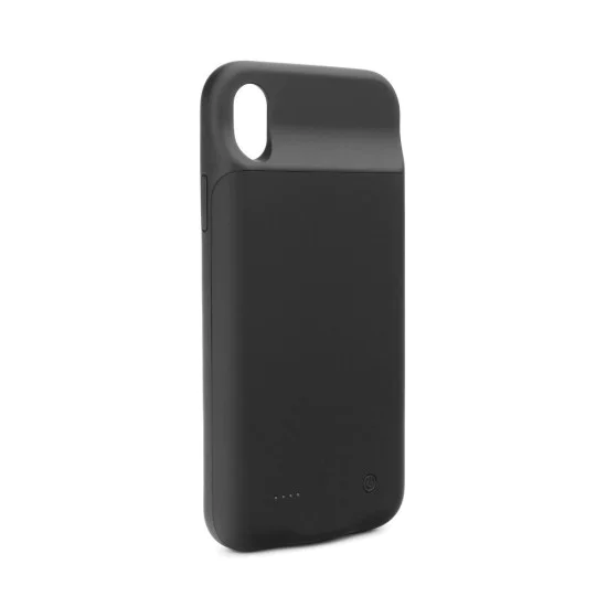 Powerbank 4000mAh Back Case для Apple iPhone XR - Чёрный - силиконовая / пластиковая накладка / бампер-крышка чехол с аккумулятором Powerbank 4000mAh Back Case для Apple iPhone XR - Чёрный - силиконовая / пластиковая накладка / бампер-крышка чехол с аккумулятором