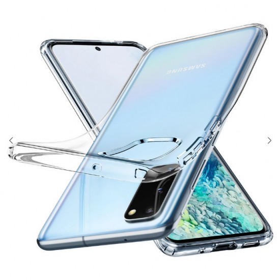 Back Case 2mm priekš Huawei P40 - Caurspīdīgs - silikona aizmugures apvalks / bampers-vāciņš