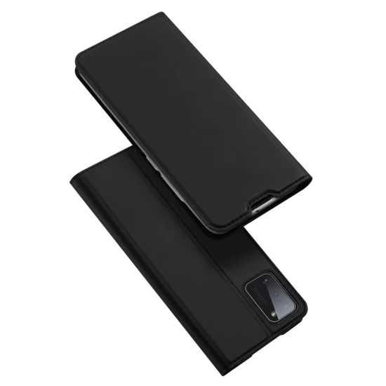 Dux Ducis Skin Pro series для Samsung Galaxy A41 A415 - Чёрный - чехол-книжка с магнитом и стендом / подставкой (кожаный чехол-книжка, leather book wallet case cover stand) Dux Ducis Skin Pro series для Samsung Galaxy A41 A415 - Чёрный - чехол-книжка с магнитом и стендом / подставкой (кожаный чехол-книжка, leather book wallet case cover stand)